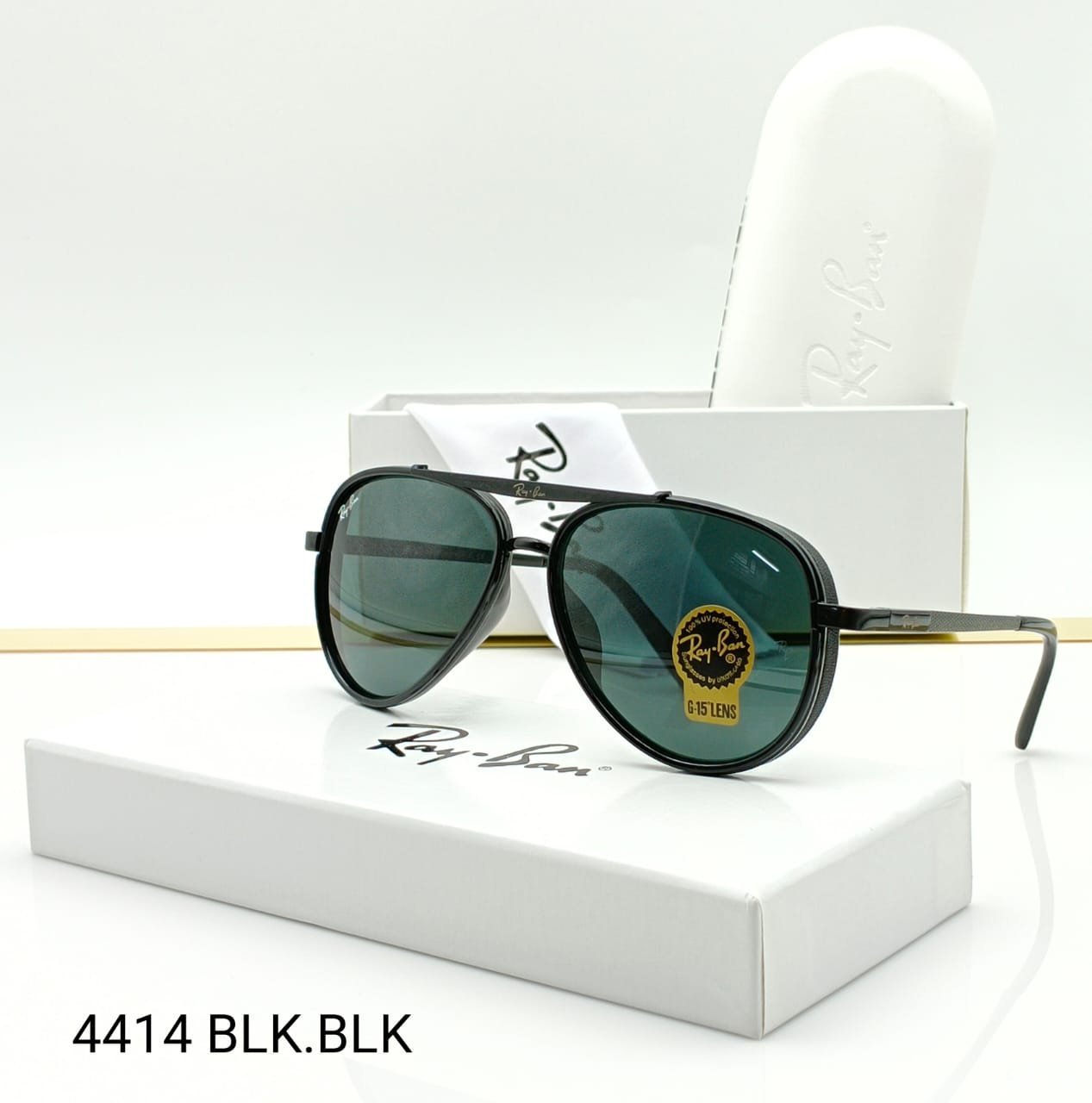 LUXURY BLACK SHADES #4414